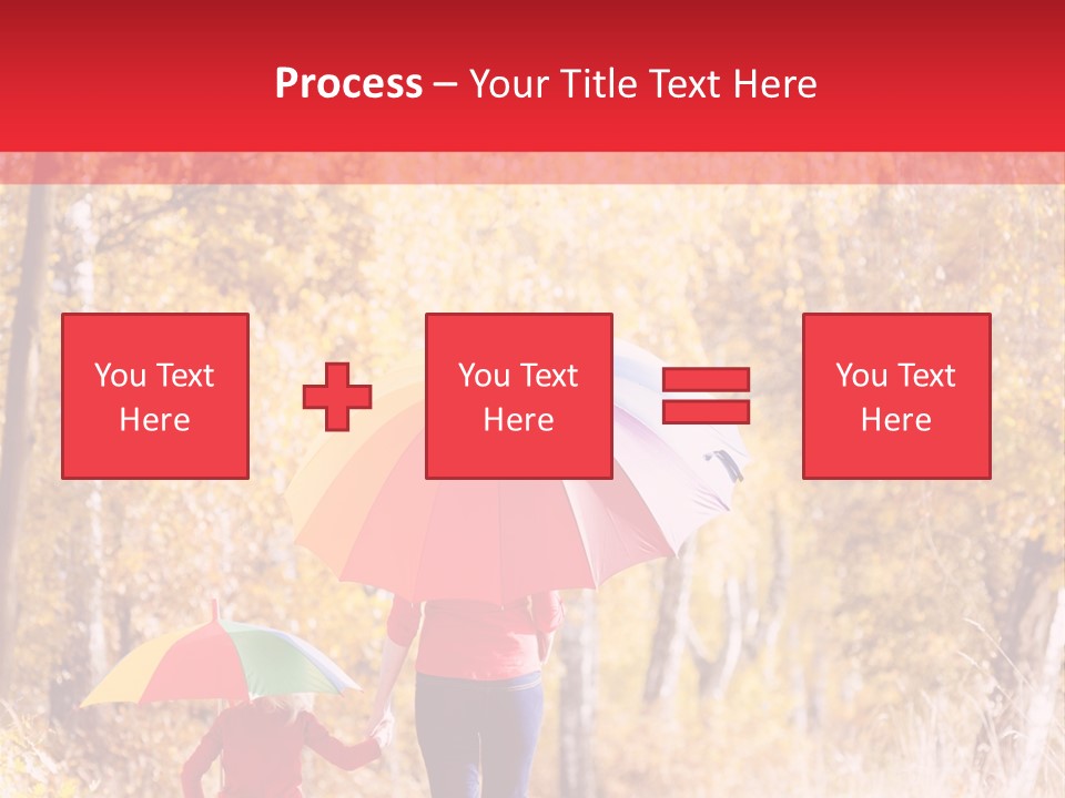 Childhood Alley Path PowerPoint Template