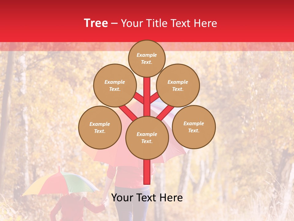 Childhood Alley Path PowerPoint Template