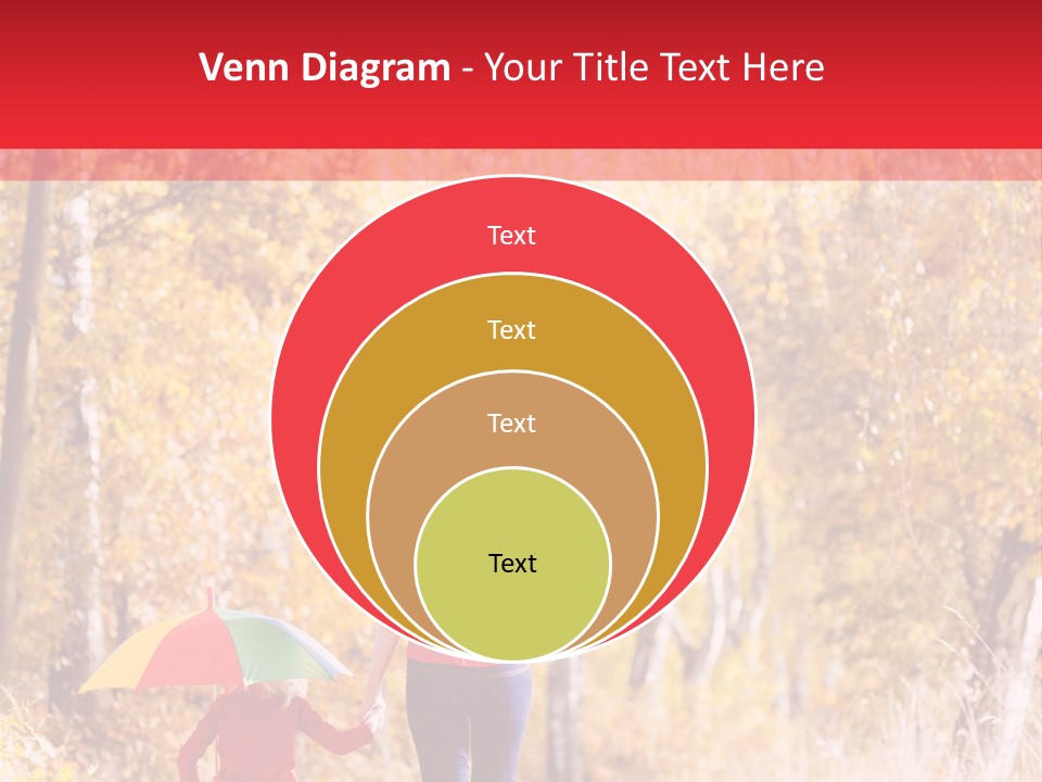 Childhood Alley Path PowerPoint Template