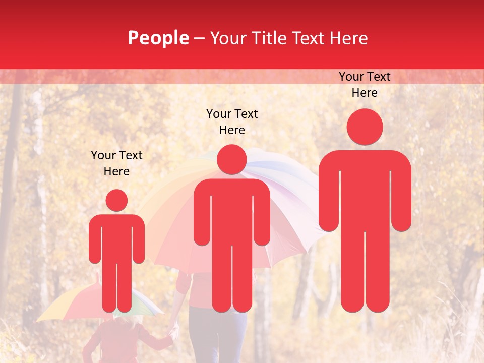 Childhood Alley Path PowerPoint Template