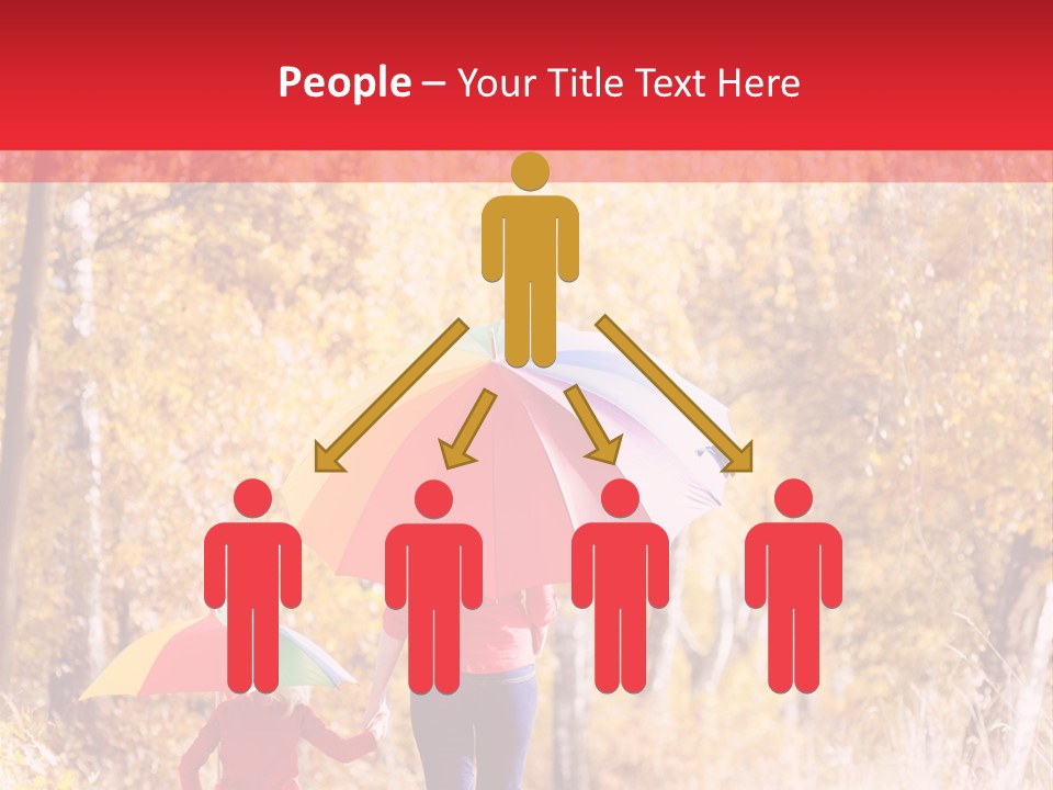 Childhood Alley Path PowerPoint Template