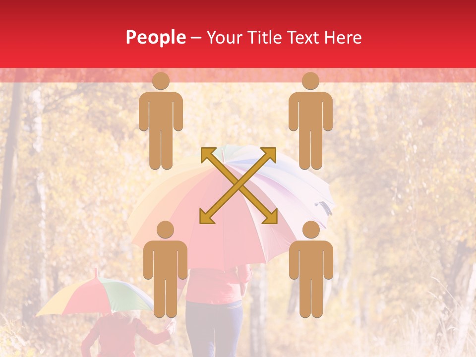 Childhood Alley Path PowerPoint Template