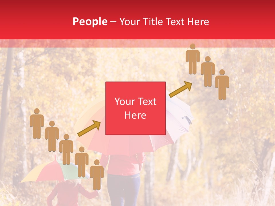 Childhood Alley Path PowerPoint Template