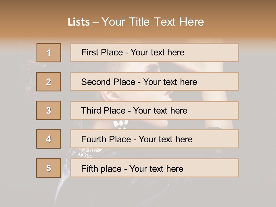 Haute Couture High Punk PowerPoint Template