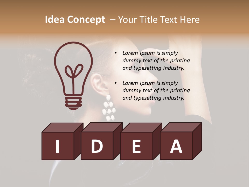 Haute Couture High Punk PowerPoint Template