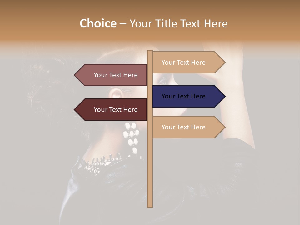 Haute Couture High Punk PowerPoint Template