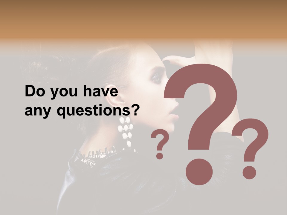 Haute Couture High Punk PowerPoint Template