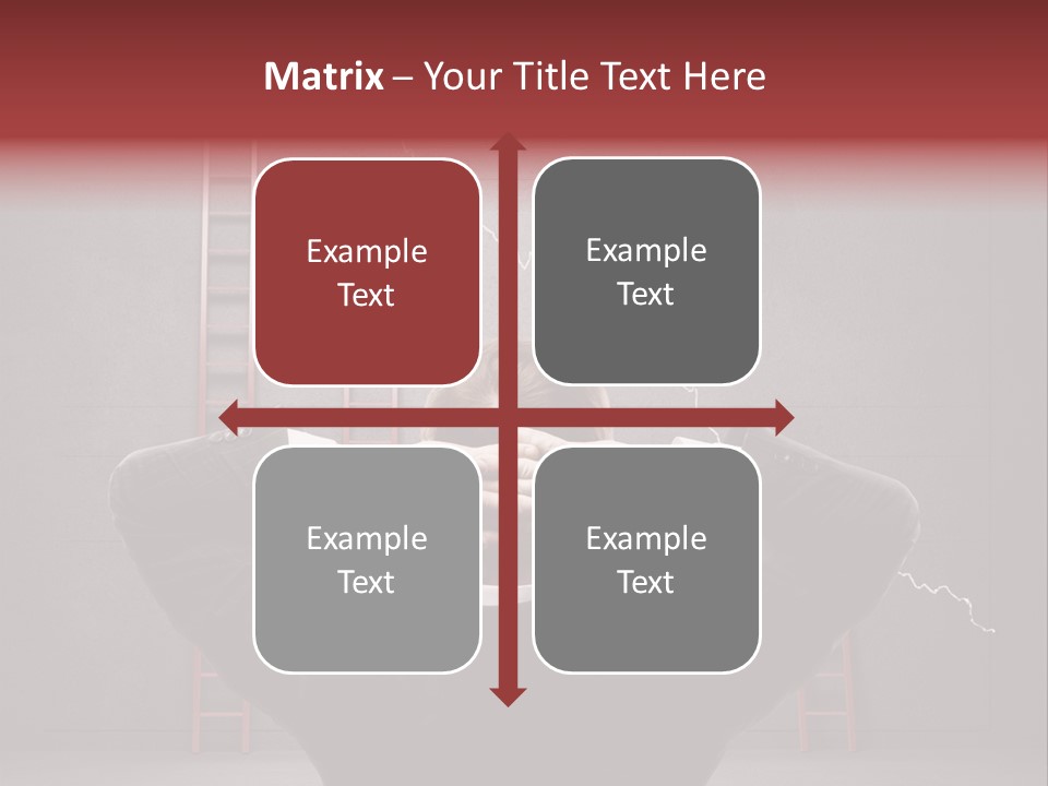 Business Clothing Manager PowerPoint Template