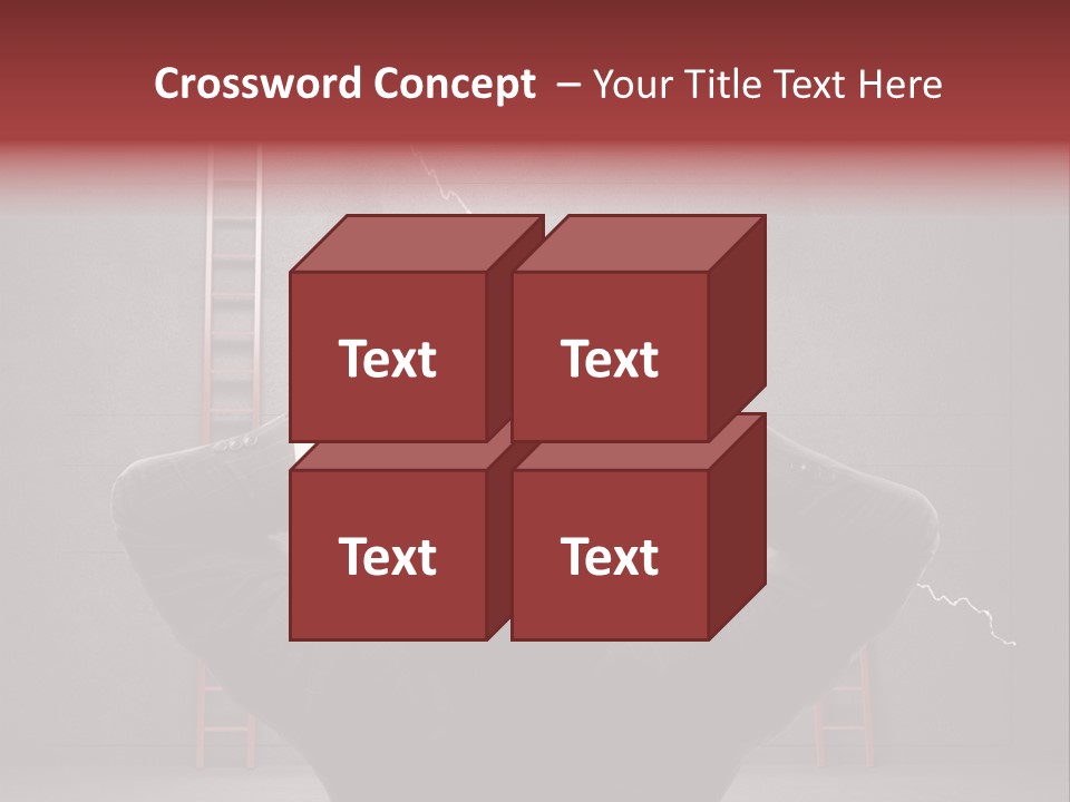 Business Clothing Manager PowerPoint Template