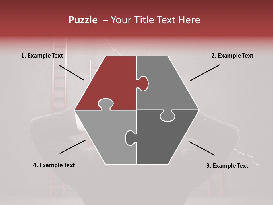Business Clothing Manager PowerPoint Template