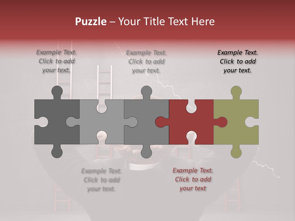 Business Clothing Manager PowerPoint Template