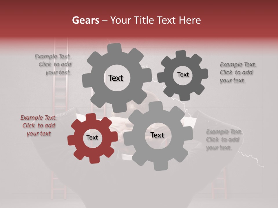 Business Clothing Manager PowerPoint Template