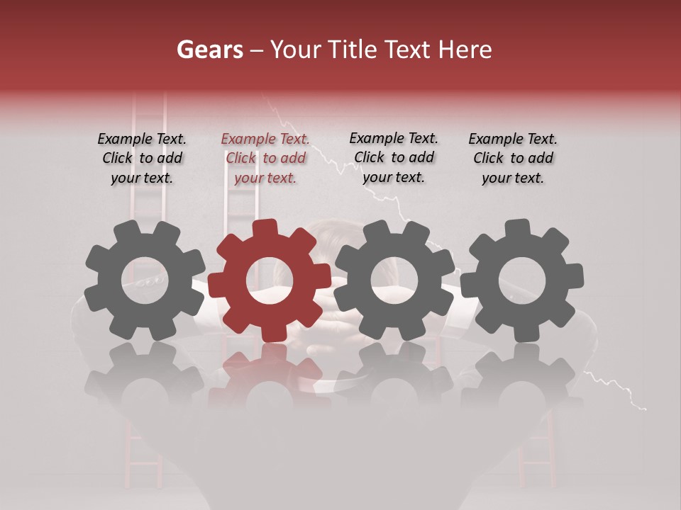 Business Clothing Manager PowerPoint Template