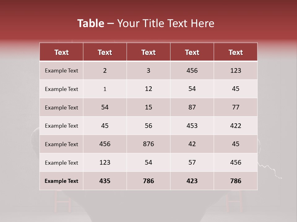 Business Clothing Manager PowerPoint Template