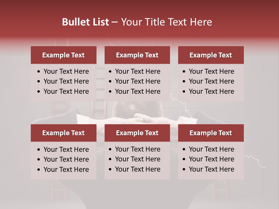 Business Clothing Manager PowerPoint Template