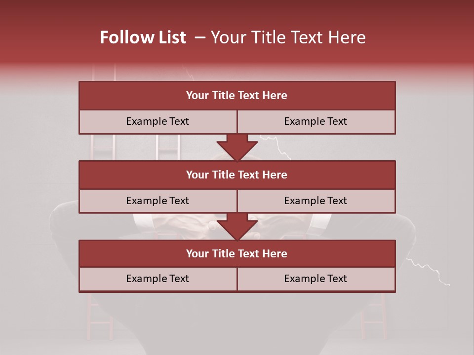 Business Clothing Manager PowerPoint Template