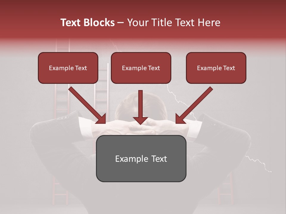 Business Clothing Manager PowerPoint Template