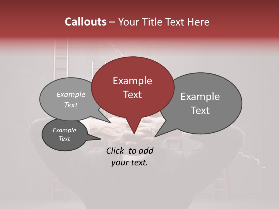 Business Clothing Manager PowerPoint Template