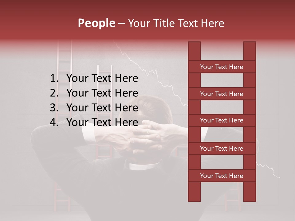 Business Clothing Manager PowerPoint Template