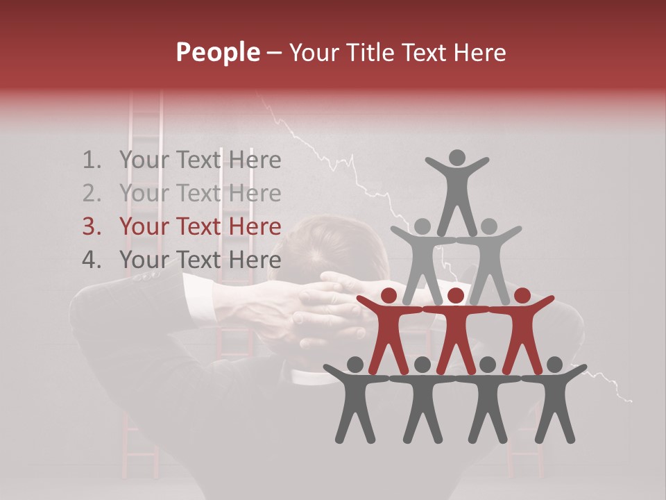 Business Clothing Manager PowerPoint Template