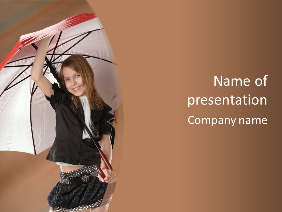 Beautiful Strip Shine PowerPoint Template