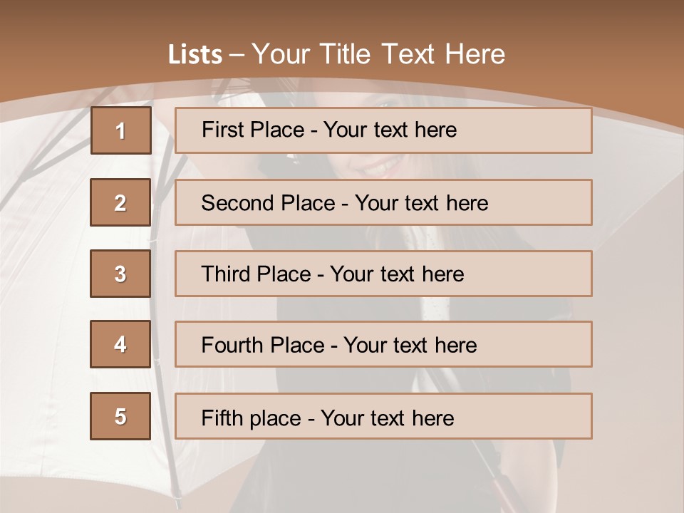 Beautiful Strip Shine PowerPoint Template