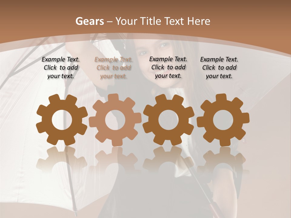 Beautiful Strip Shine PowerPoint Template