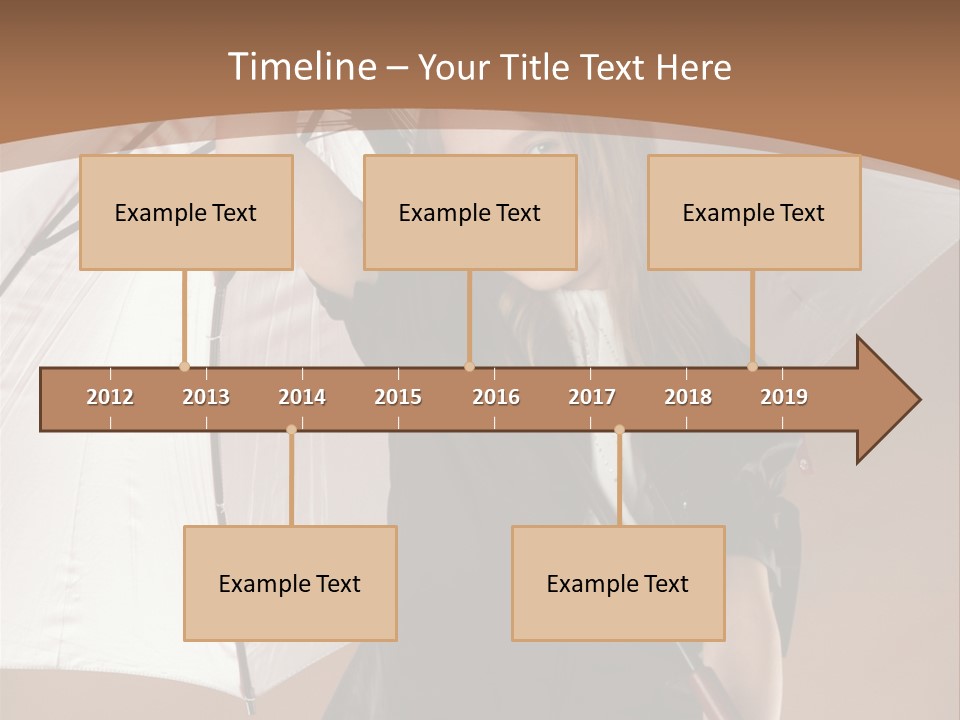 Beautiful Strip Shine PowerPoint Template