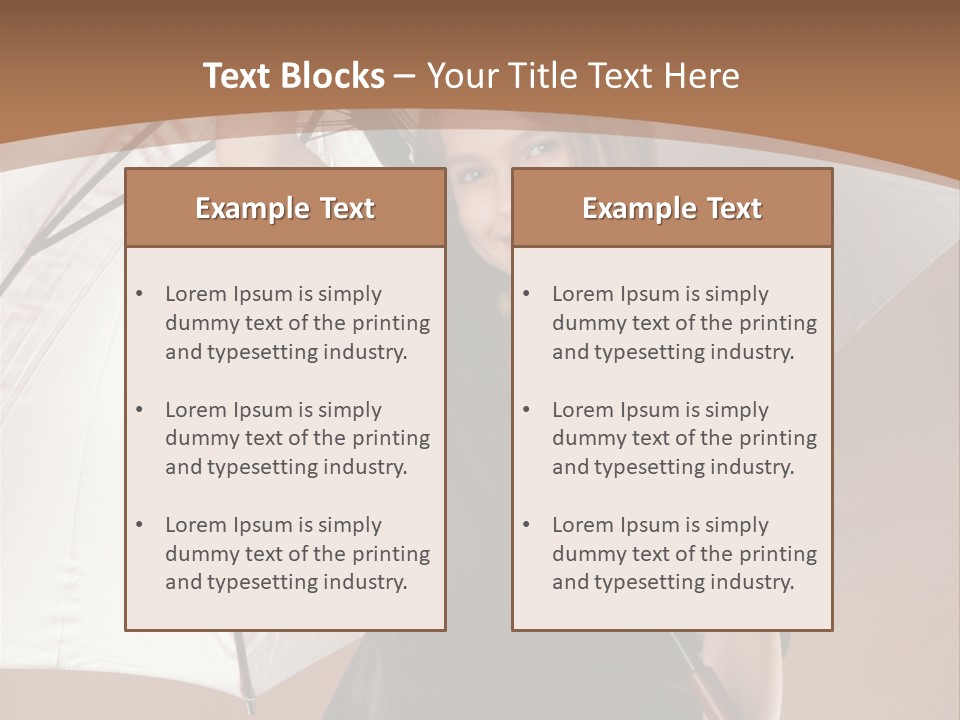 Beautiful Strip Shine PowerPoint Template