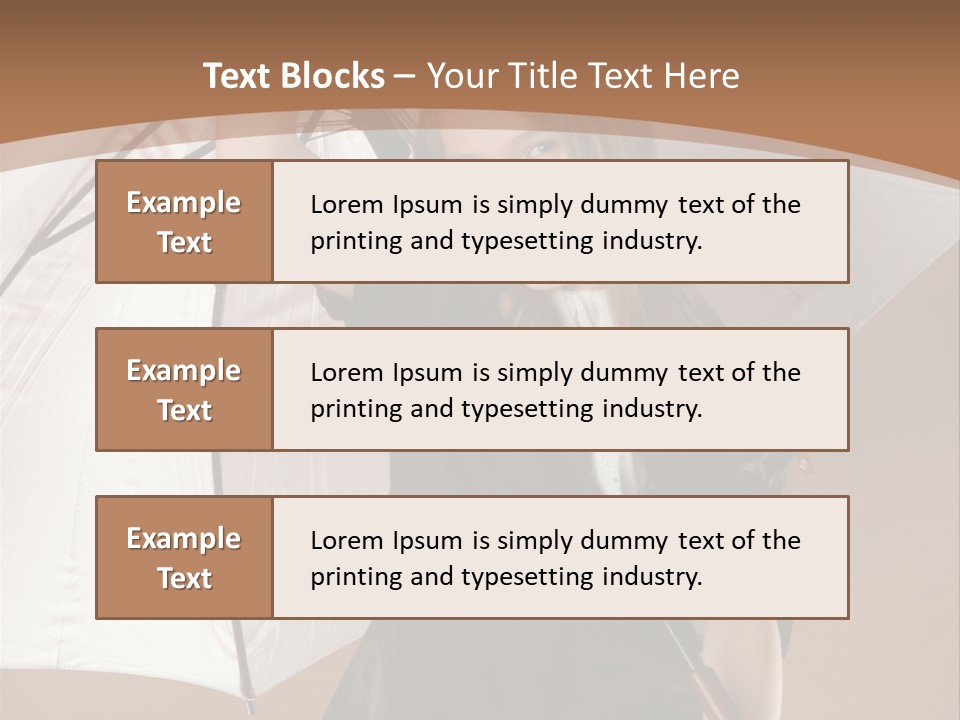 Beautiful Strip Shine PowerPoint Template