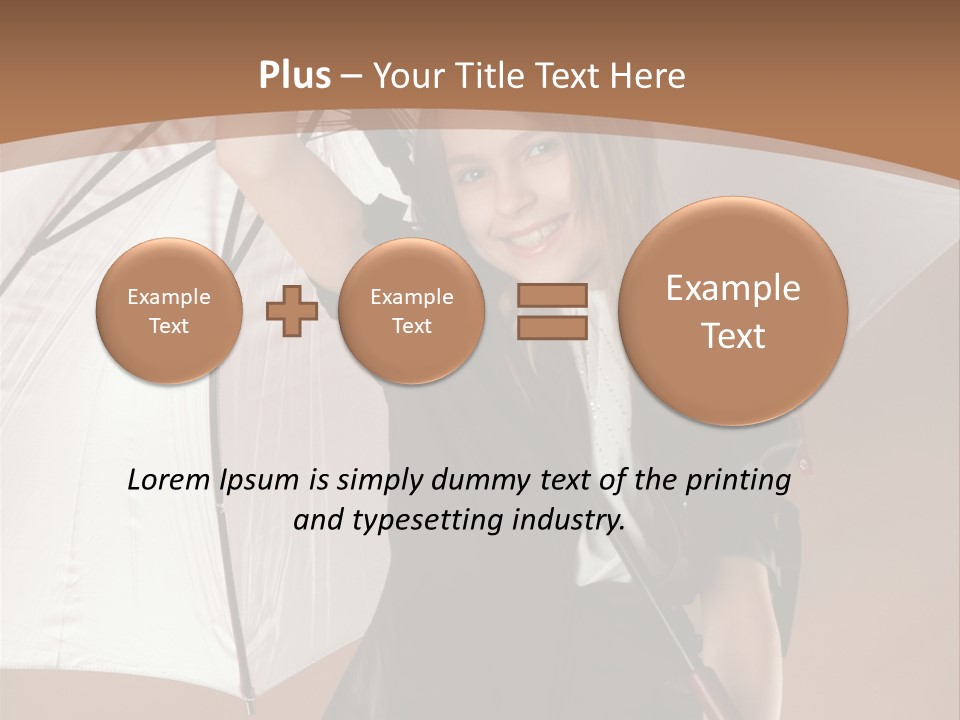 Beautiful Strip Shine PowerPoint Template
