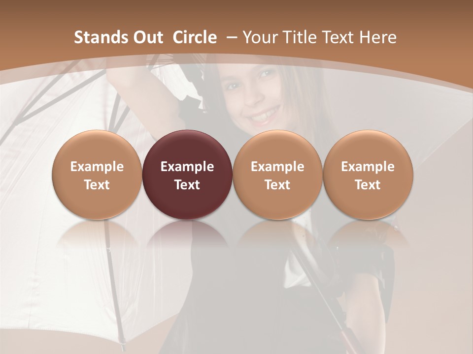 Beautiful Strip Shine PowerPoint Template