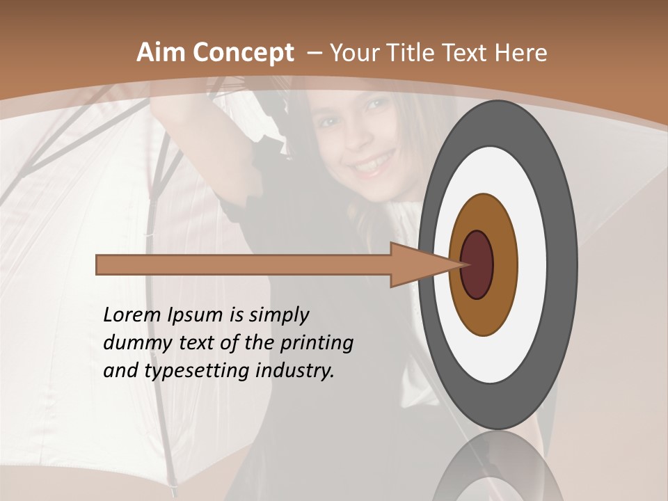 Beautiful Strip Shine PowerPoint Template