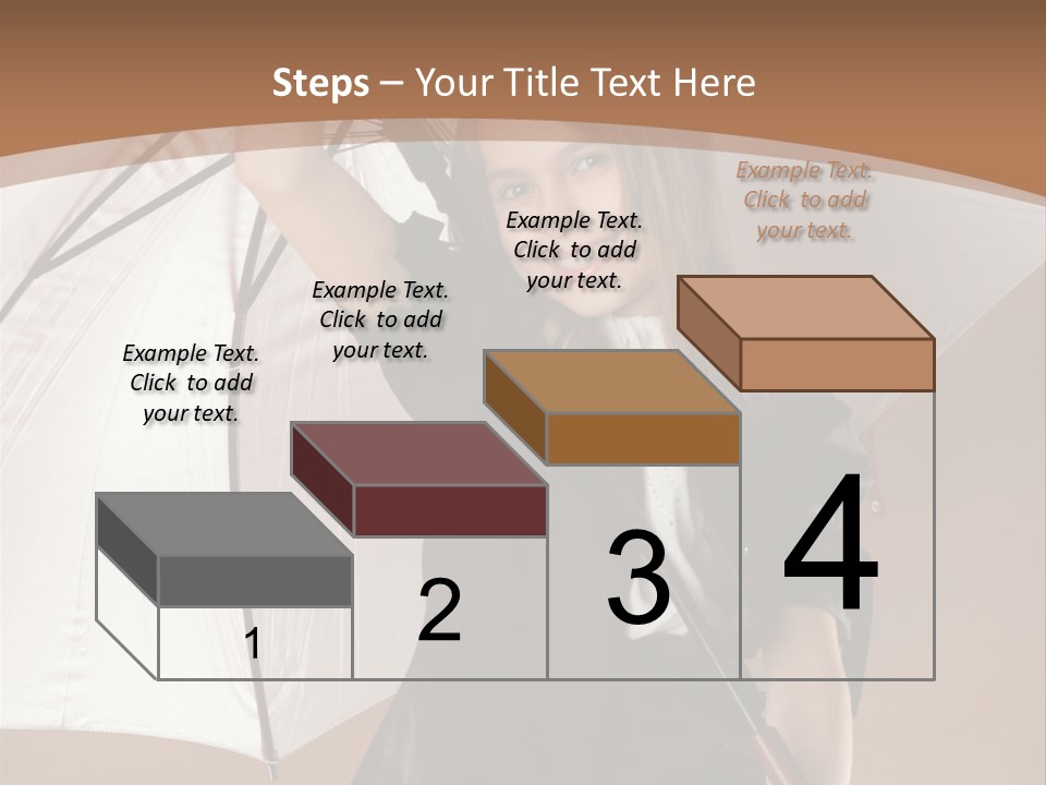 Beautiful Strip Shine PowerPoint Template
