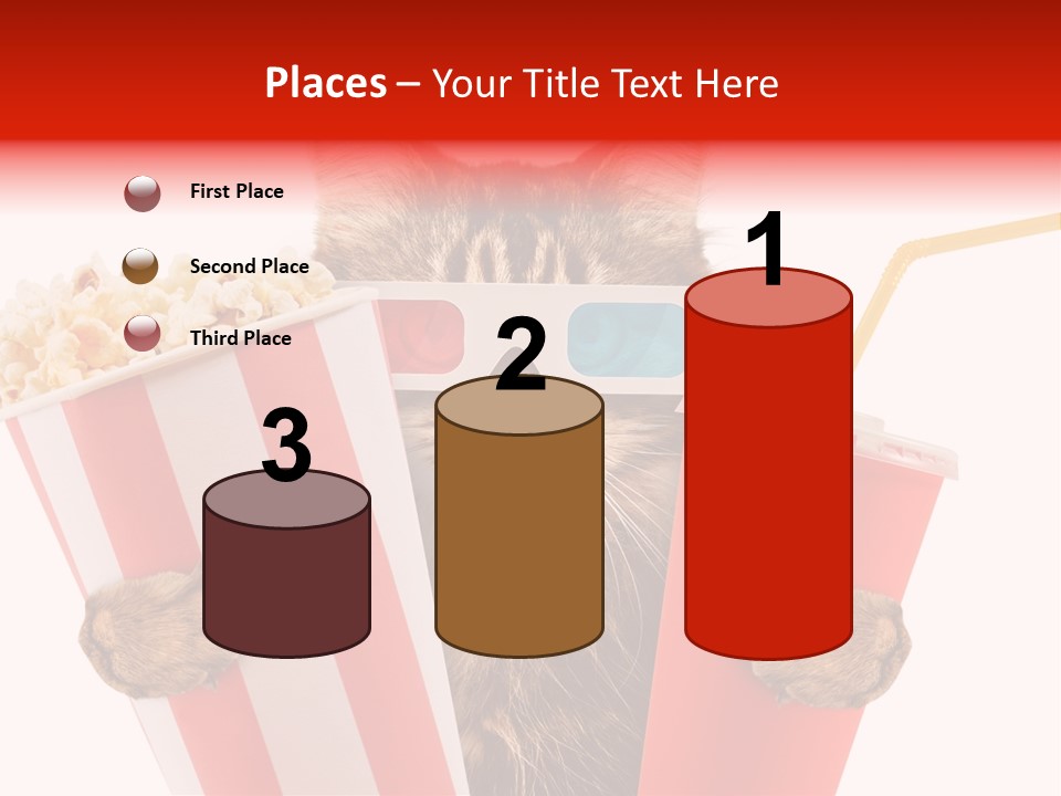 Animal Audience Eye Wear PowerPoint Template