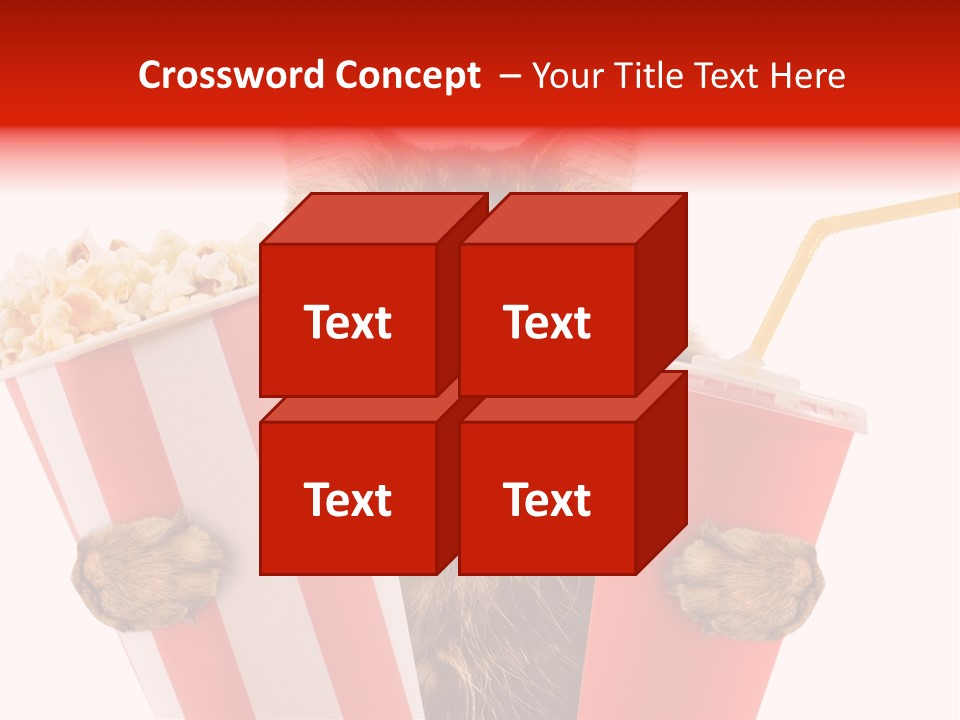 Animal Audience Eye Wear PowerPoint Template