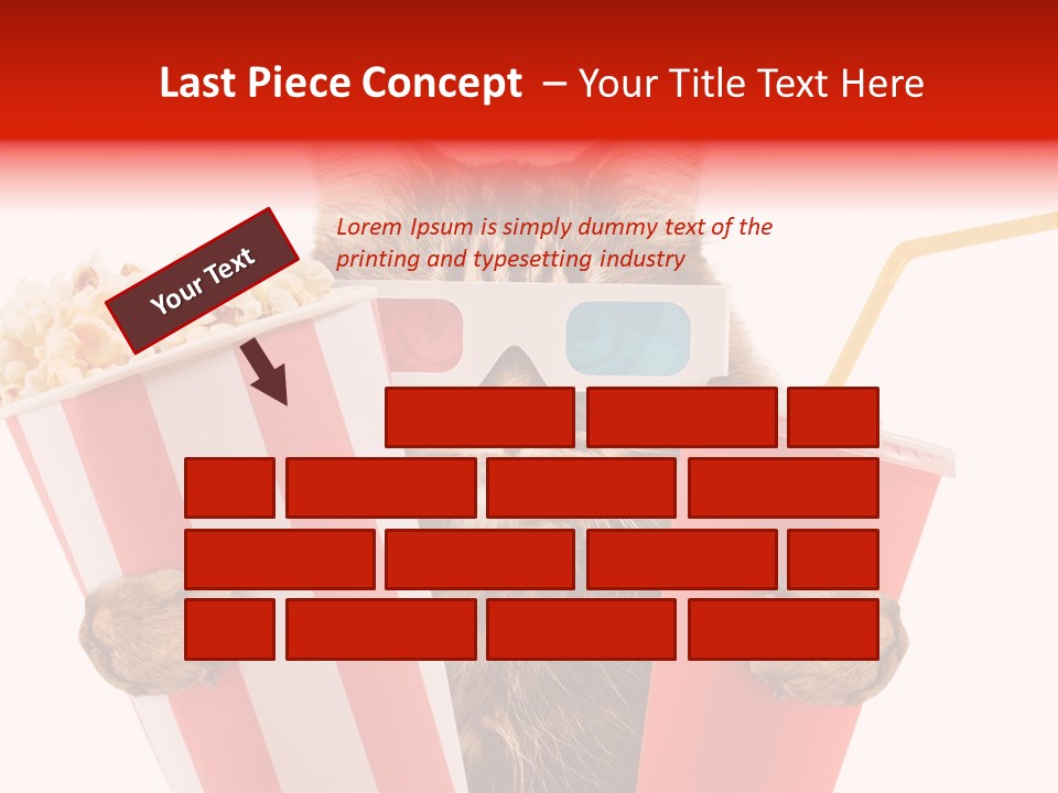 Animal Audience Eye Wear PowerPoint Template