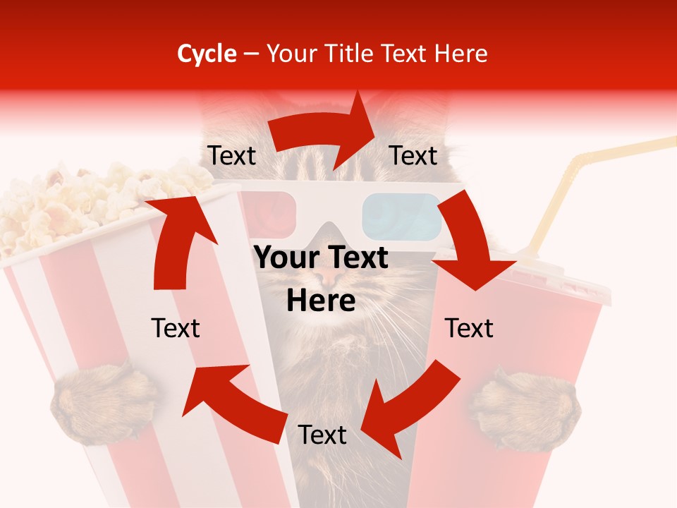 Animal Audience Eye Wear PowerPoint Template