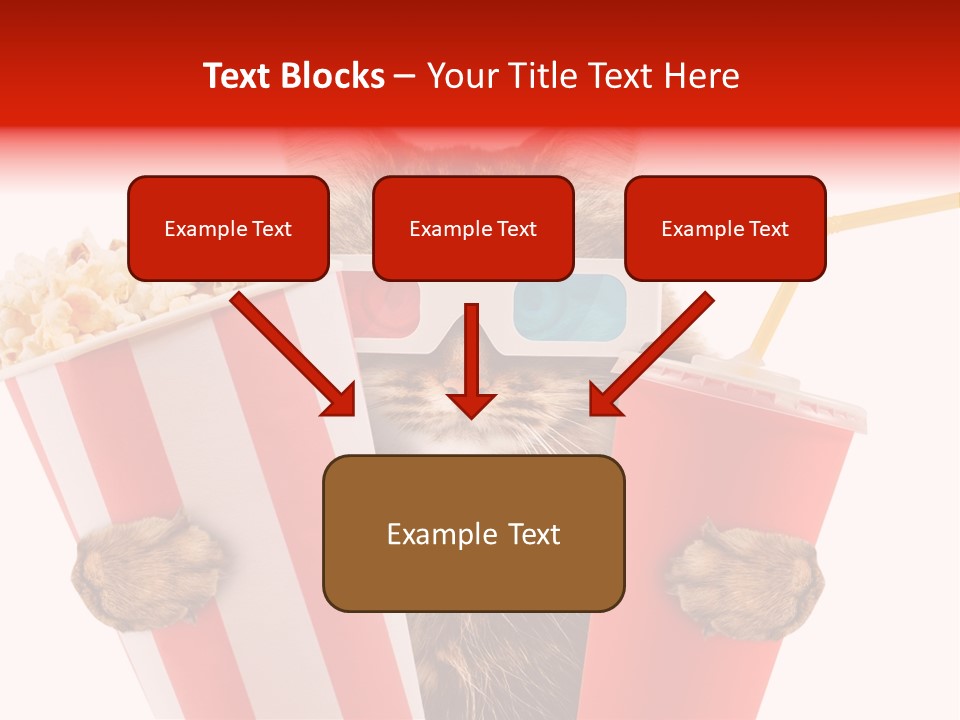 Animal Audience Eye Wear PowerPoint Template
