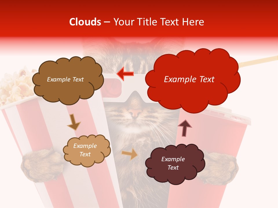 Animal Audience Eye Wear PowerPoint Template