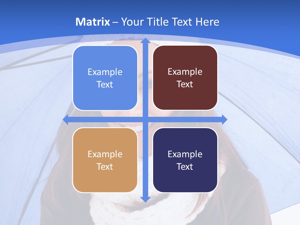 Cheerful Caucasian Hat PowerPoint Template