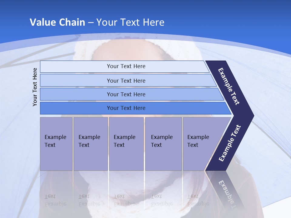 Cheerful Caucasian Hat PowerPoint Template