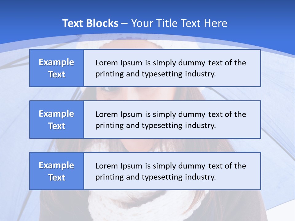 Cheerful Caucasian Hat PowerPoint Template