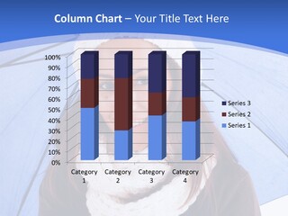 Cheerful Caucasian Hat PowerPoint Template