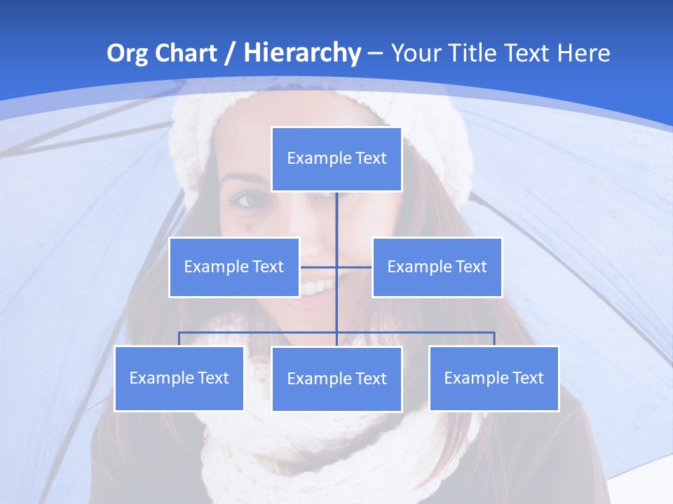 Cheerful Caucasian Hat PowerPoint Template