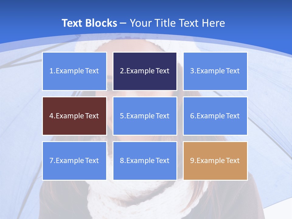 Cheerful Caucasian Hat PowerPoint Template