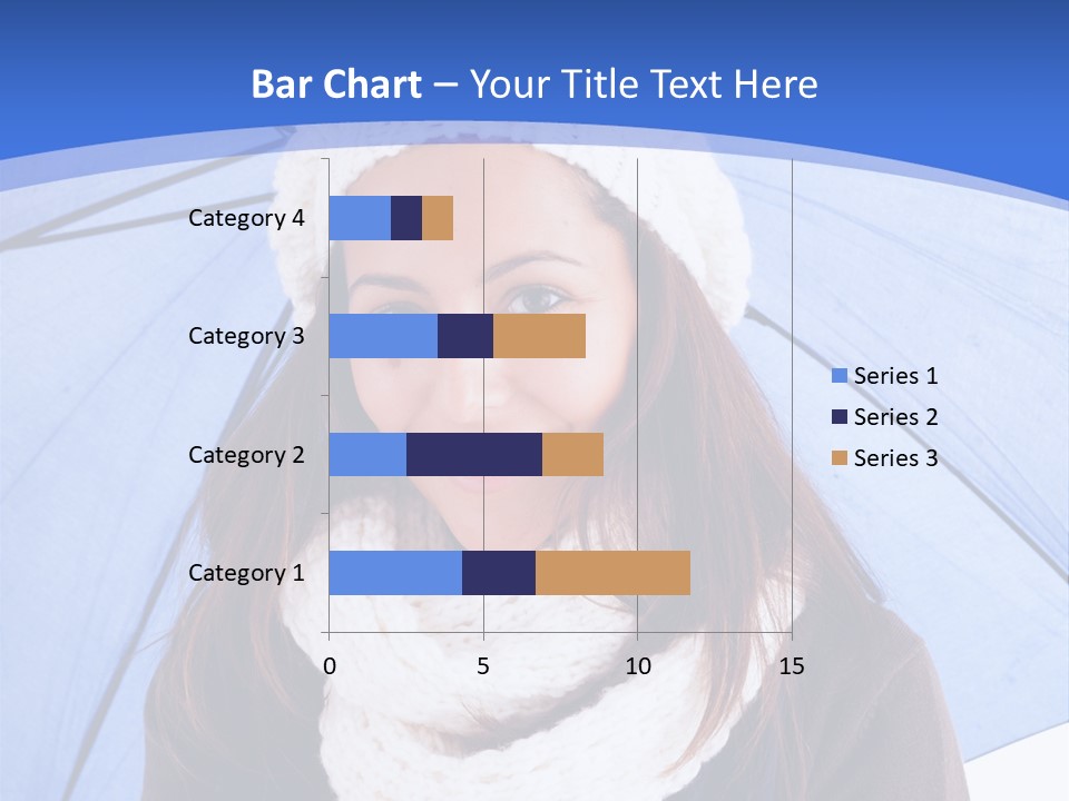 Cheerful Caucasian Hat PowerPoint Template