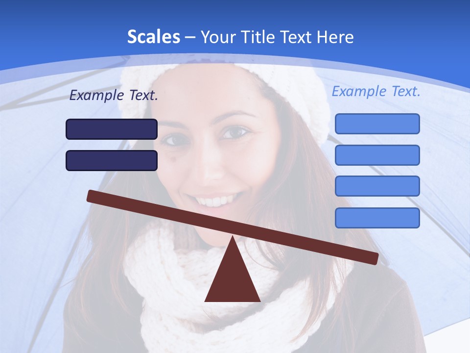 Cheerful Caucasian Hat PowerPoint Template