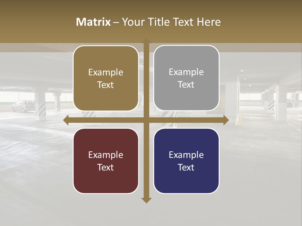 Souterrain City Stationary PowerPoint Template