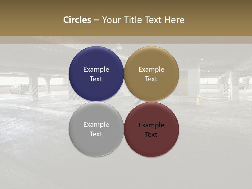 Souterrain City Stationary PowerPoint Template